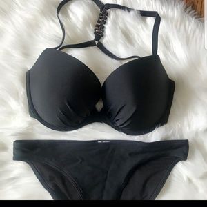 Aerie black bathing suit